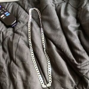 Men's Silver Chain Necklace